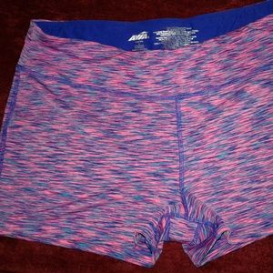 avia spandex shorts size large